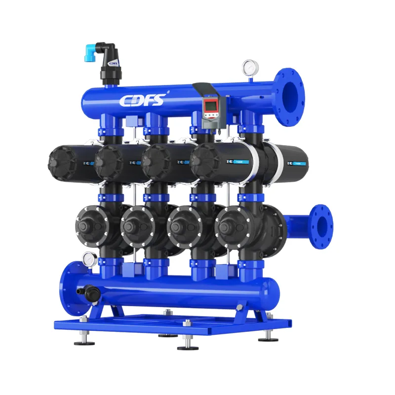 Irrigation disc filter system