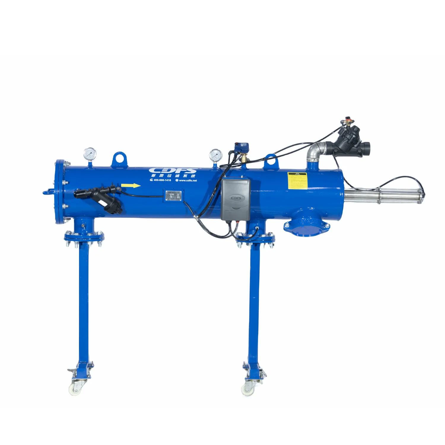 DLHF400 hydraulic suction self cleanin filter3