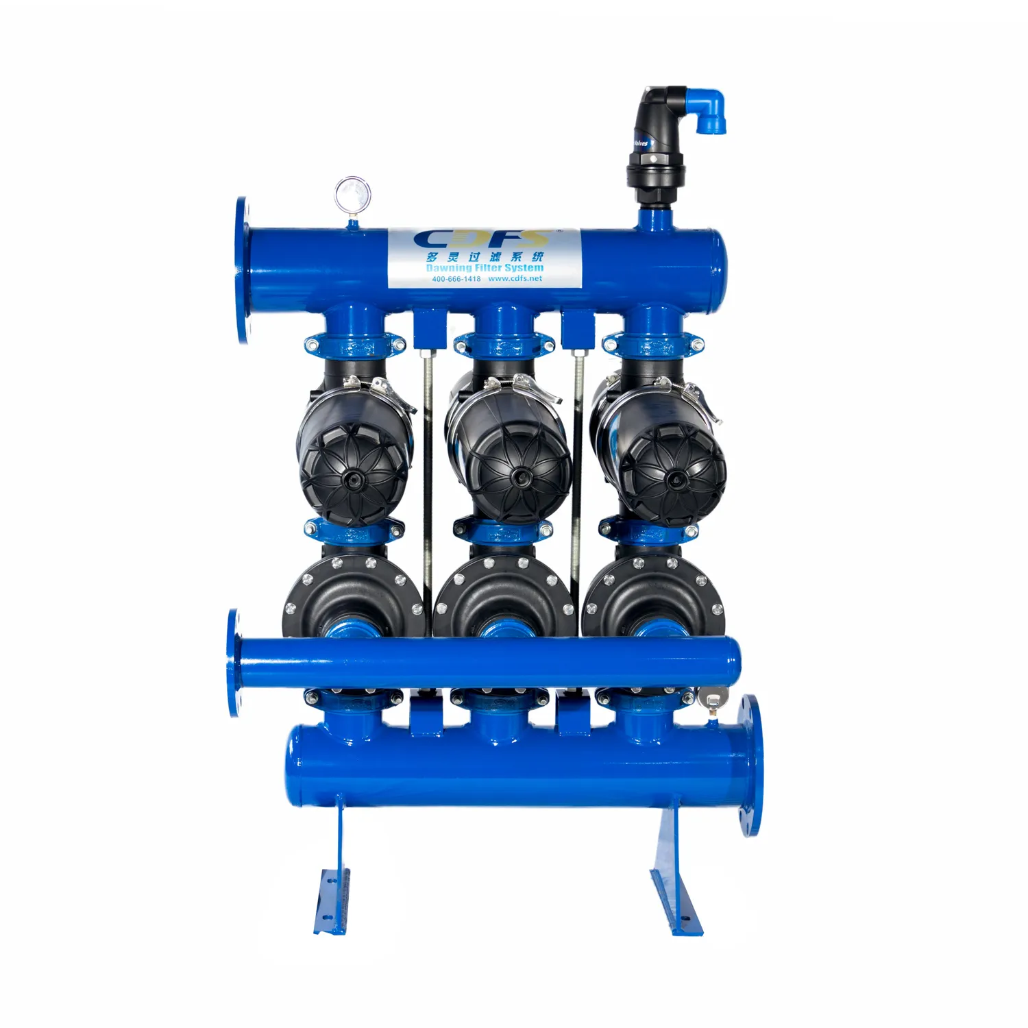 Self‑cleaning disc filter