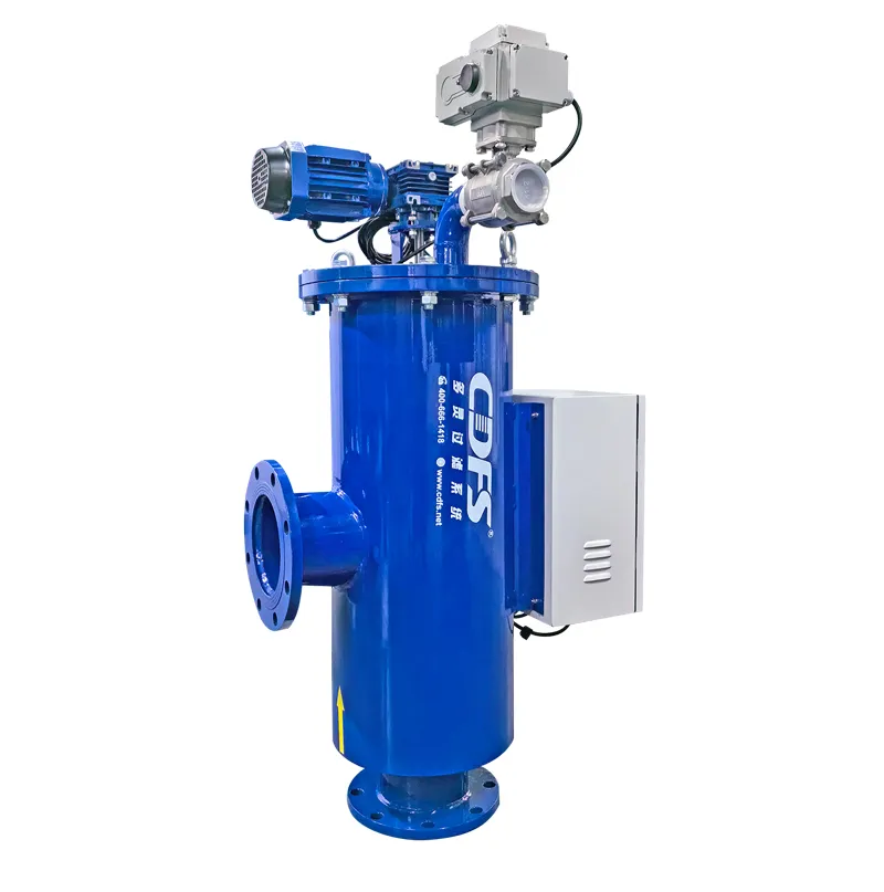 FL series electric brush type self cleaning filter0